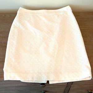 Ann Taylor white pencil skirt